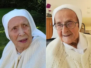 Две над стогодишни монахини пребориха заразата