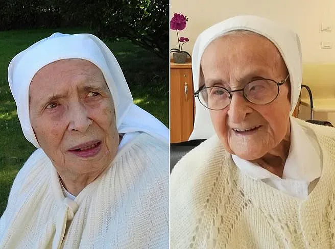 Две над стогодишни монахини пребориха заразата