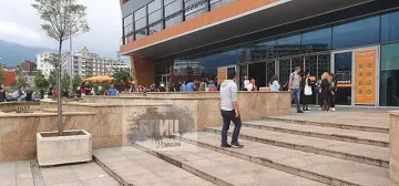 Пожар в Парадайз център