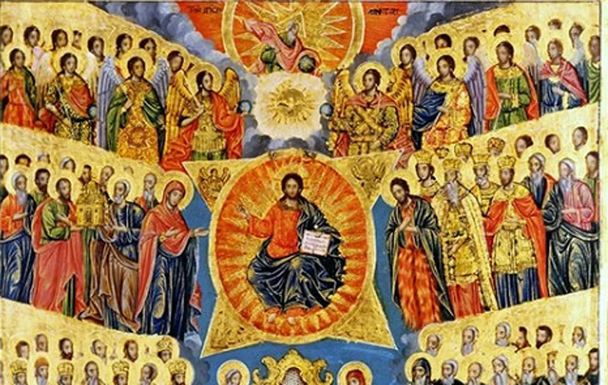 Све­ти­и­те са не­бес­ни­те ни хо­да­таи пред Бо­га