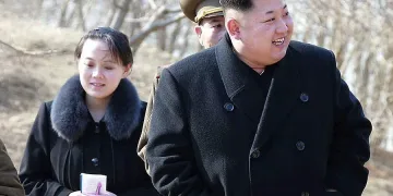 Сестрата на Ким взе да плаши Южна Корея