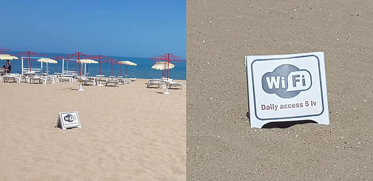 Нахално искат 5 лв. за wi-fi на плаж в Зл. пясъци