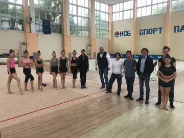 Красен Кралев инспектира олимпийците в НСБ "Спортпалас"