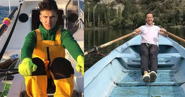 Наш банкер и синът му гребат за световен рекорд
