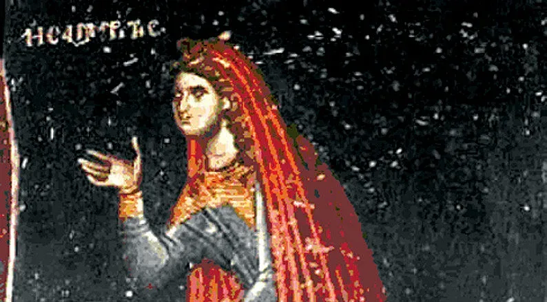 Св. Фотина получила мъченически венец