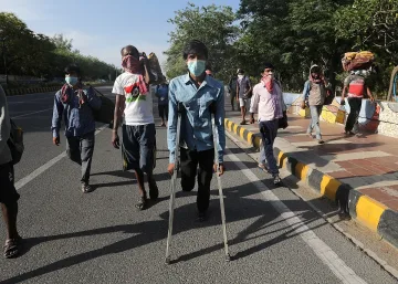 Възрастна, тежаща само 22 кг, победи коронавируса