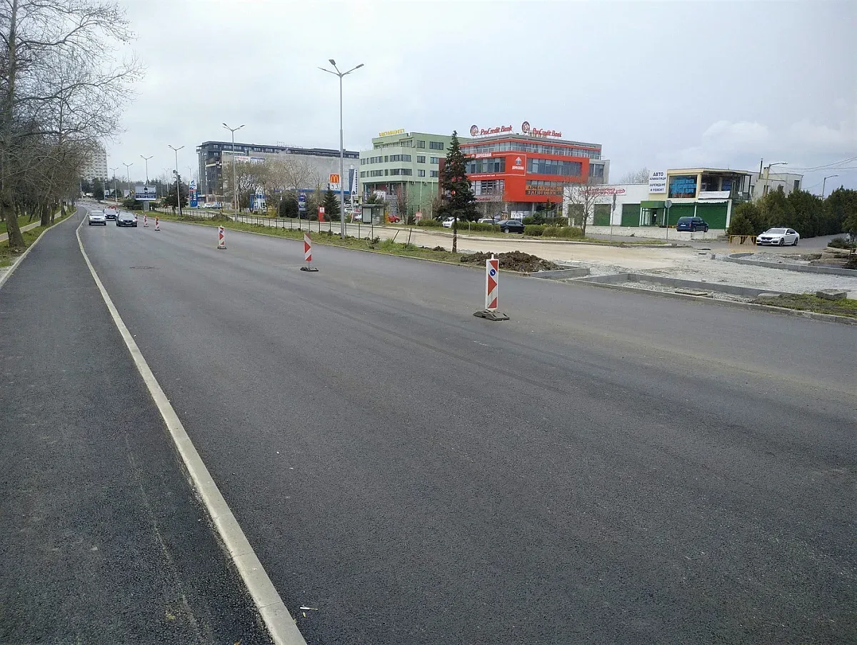 Пускат движението по "Транспортна" в Бургас