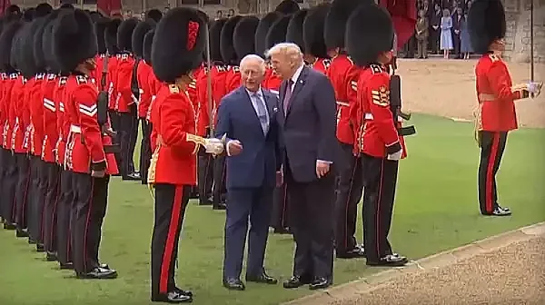 Кой беше в Лондон - Тръмп или двойникът му?