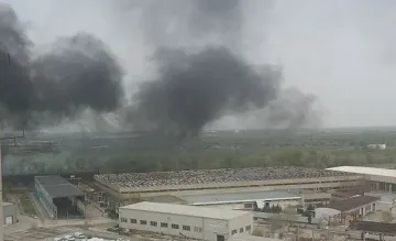 Пожар избухна в пловдивски склад