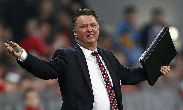 Ван Гаал си изпуснал ченето по време на реч