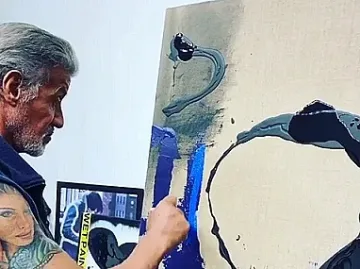 Звезди рисуват в изолация