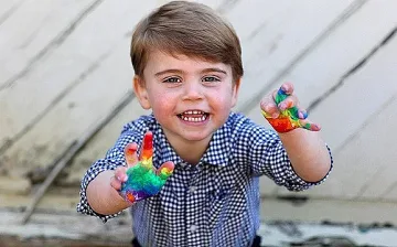 Най-малкият принц на Кеймбридж стана на 2