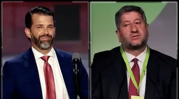 Знак от съдбата: Тръмп-младши дойде, Хр. Иванов залезе