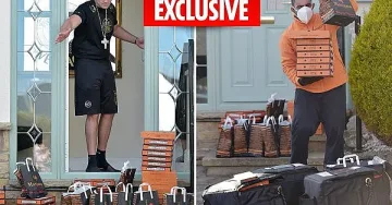 Фюри поръчал пица за 557 паунда