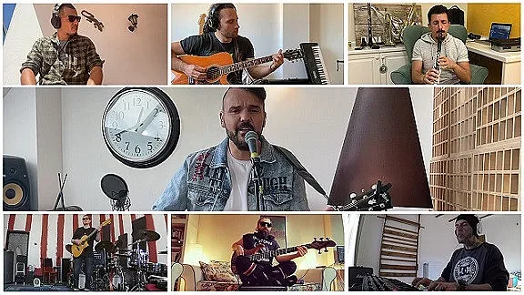 Графа с музикално послание към медиците