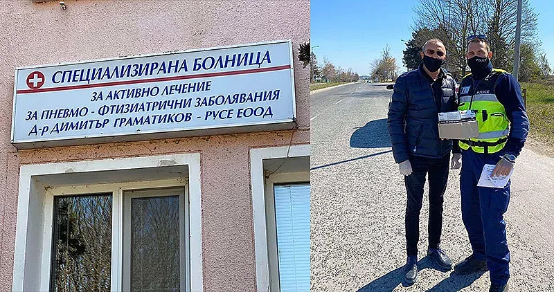 ГЕРБ дари бързи тестове на Белодробната болница в Русе