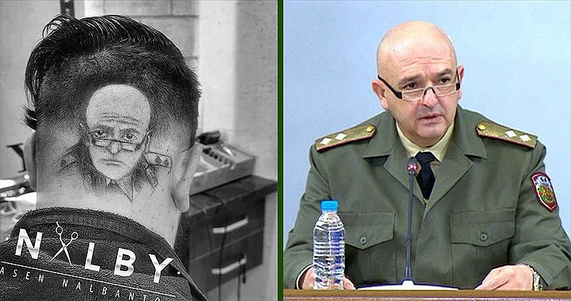 Фризьор хвърли ръкавица на ген. Мутафчийски