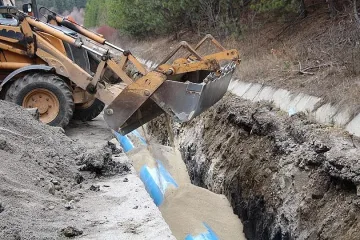 Отстраниха аварията по новия водопровод за Перник