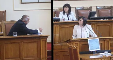 Борисов и Нинова в нов дуел в парламента
