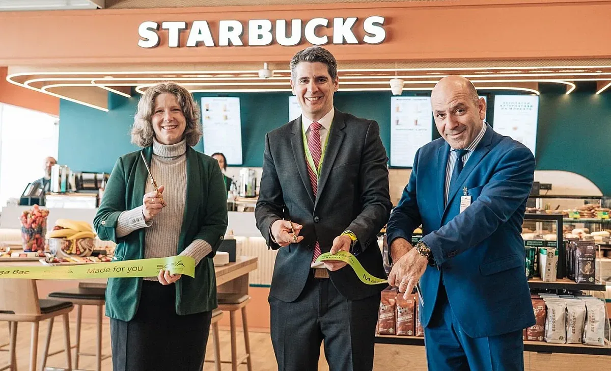 Откриха първото заведение в новата зона за храни и напитки на летище София