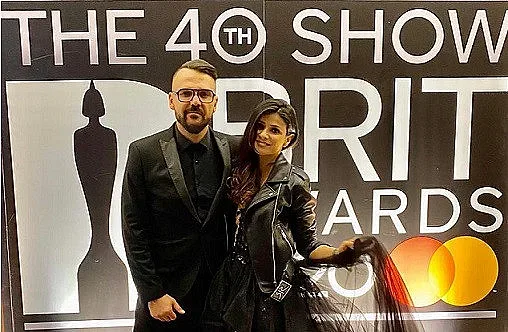 Графа бе специален гост на The Brit Awards 2020 в Лондон