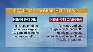 Глобяват авторите на модерното менте „Под игото“