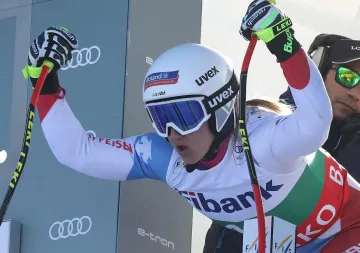 Швейцарка е най-бърза на тренировката в Банско