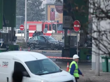 Теч на газ около театър "София"