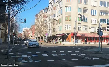В Бургас монтираха умен светофар