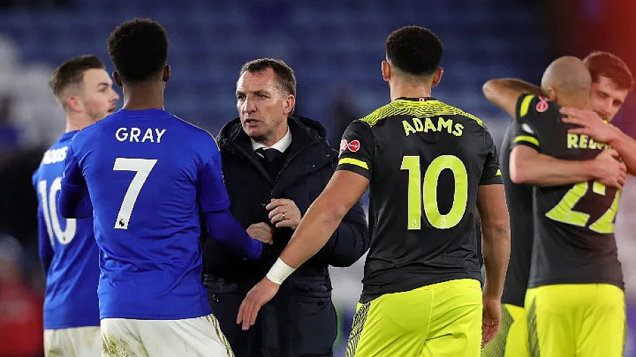 Лестър с уникална издънка вкъщи