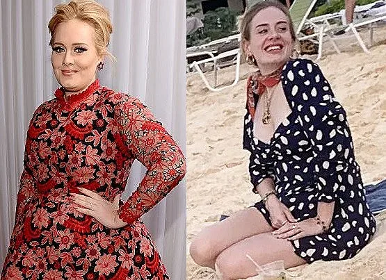 Адел се вталила с къдраво зеле и елда