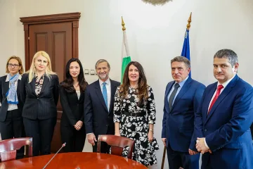 Херо Мустафа посети правосъдния министър Кирилов