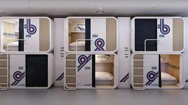 Отварят хотели-капсули в Милано