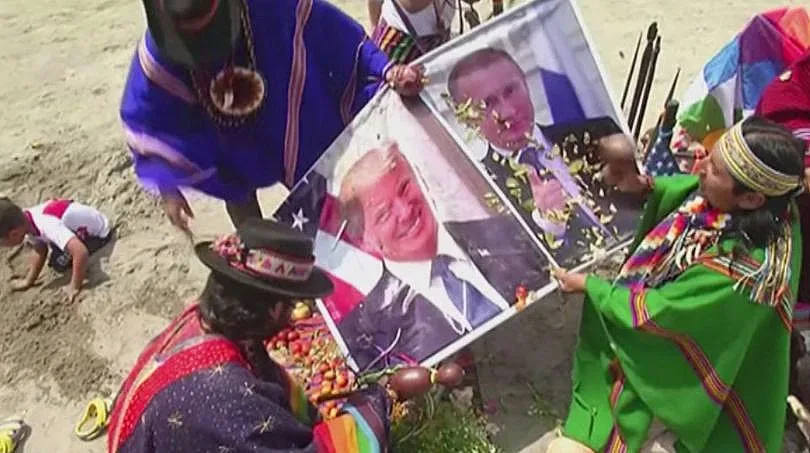 Шамани изхвърлят Тръмп от Белия дом