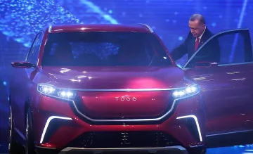 Ердоган показа първия 100% турски електромобил