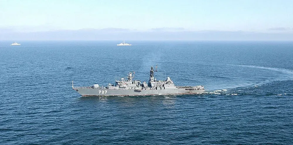 Русия води първи военни учения с Иран и Китай