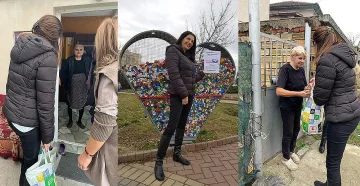 Мисис България Яна Средкова стопли сърцата на хора в нужда