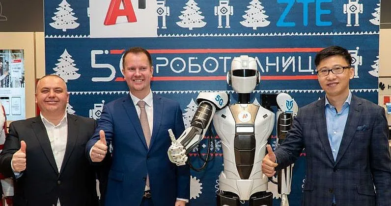 А1 демонстрира роботизация през 5G мрежа