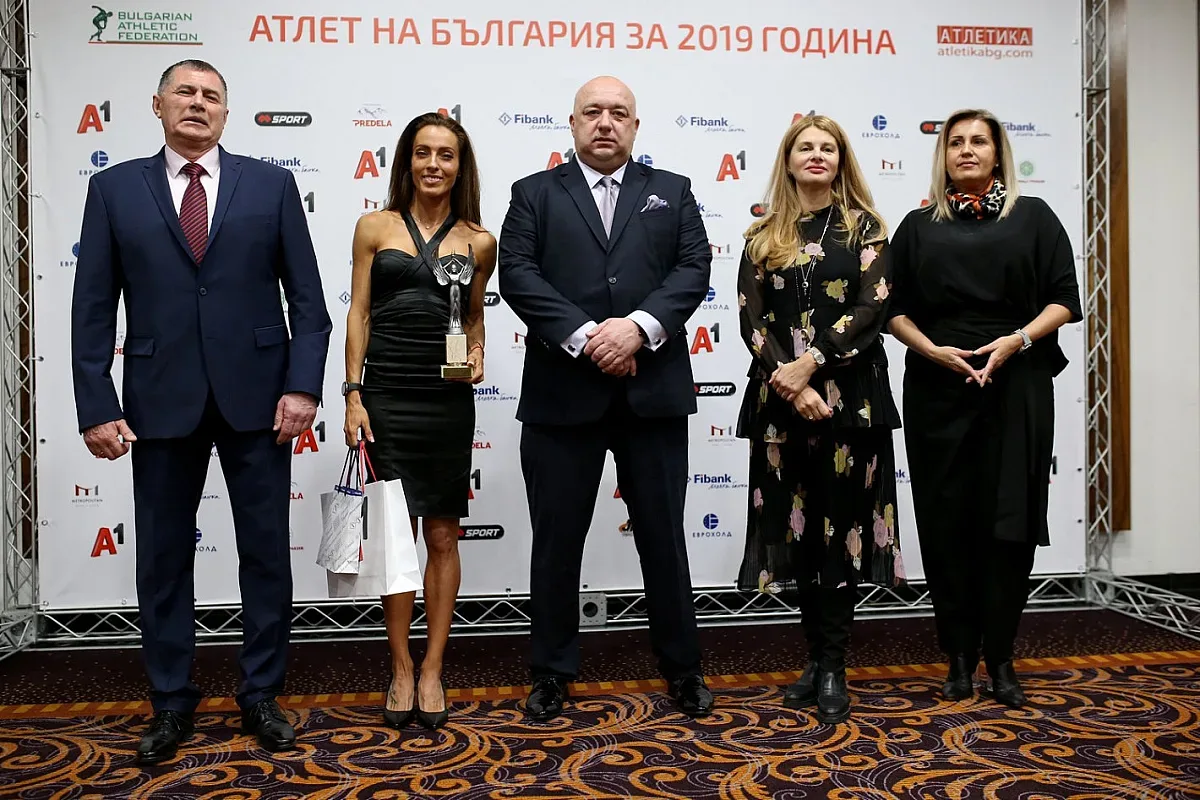Ивет Лалова получи пети приз за "Атлет на годината"
