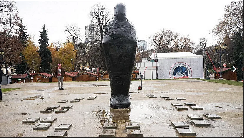 Мумия в центъра на София