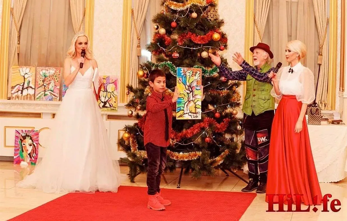 Синът на „Мисис България” Роксана Кирилова рисува благотворително