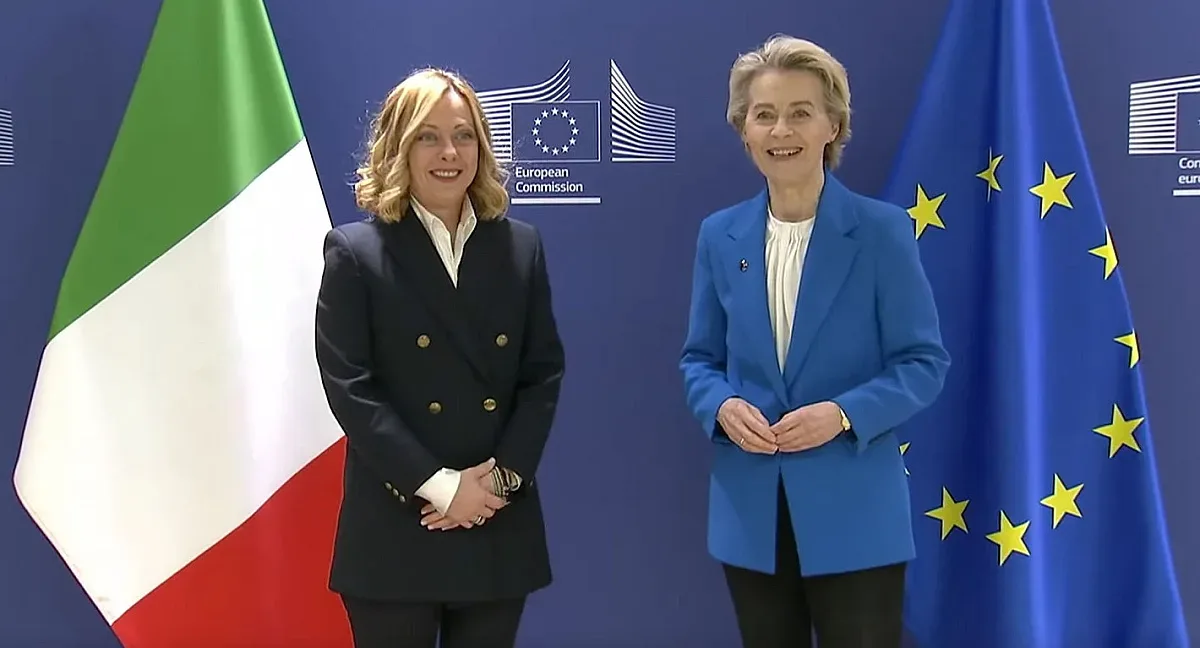 Мелони пита Фон дер Лайен какво да предаде на Тръмп