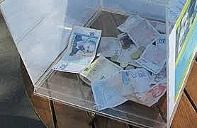 Пак задигнаха кутия за дарения за болно дете