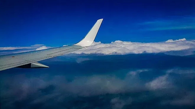 Самолет се запали в небето