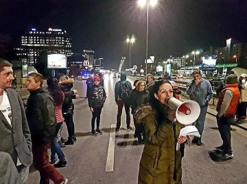 Цариградско блокирано заради Центъра по наркомании