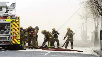 Пожар в Астрономическия център в Анкара