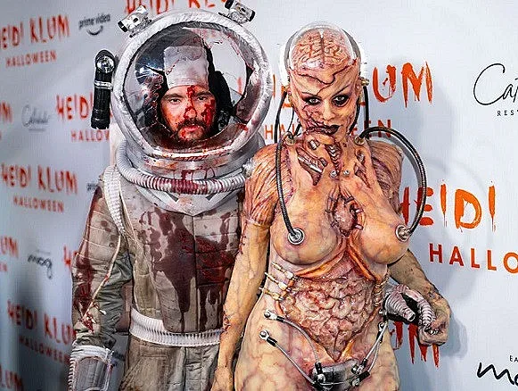 Хайди Клум - царицата на Хелоуин