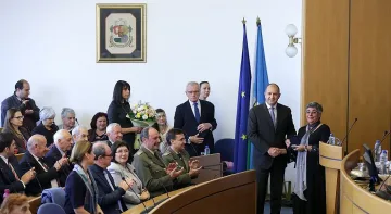 Президентът награди Съюза на учените за заслуги