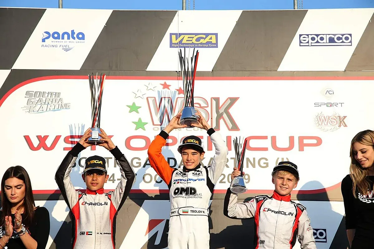 Наш пилот с огромен успех на световните картинг серии