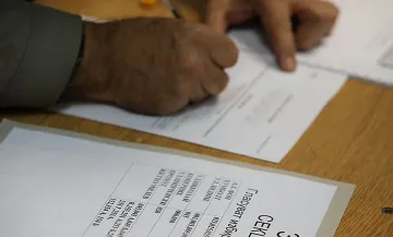 Масово гласуване в София към 10 ч.